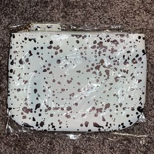 NWT Abstract Monochrome Pouch